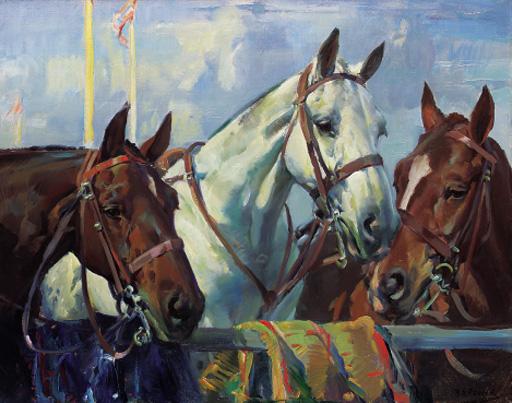 Harold Septimus Power - Polo Ponies