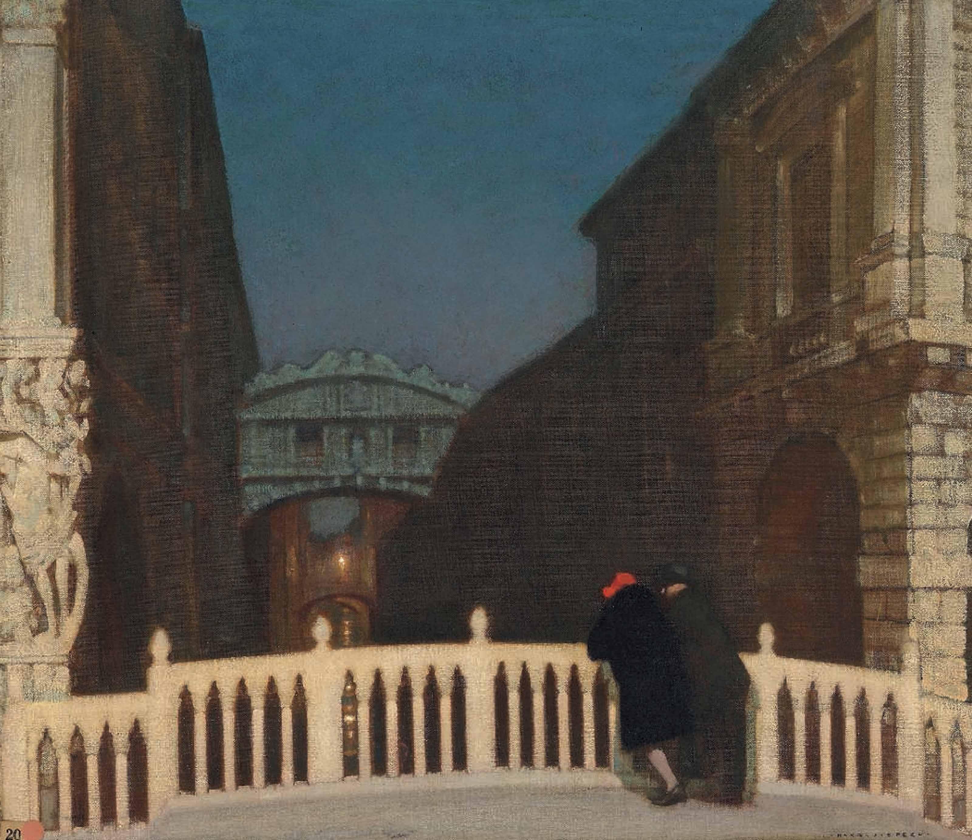 Harold Speed - The Bridge of Sighs, Venice