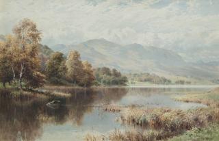 Harold Sutton Palmer, R.B.A., R.I. - Rydal Water, Autumn