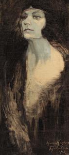 Harrie Kuyten - A Portrait Of Asta Nielsen