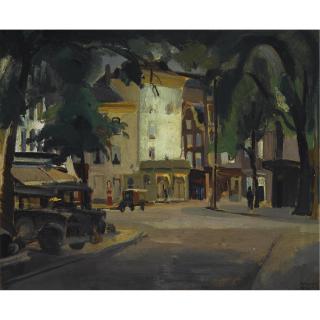 Harrie Kuyten - View Of The Thorbeckeplein Amsterdam