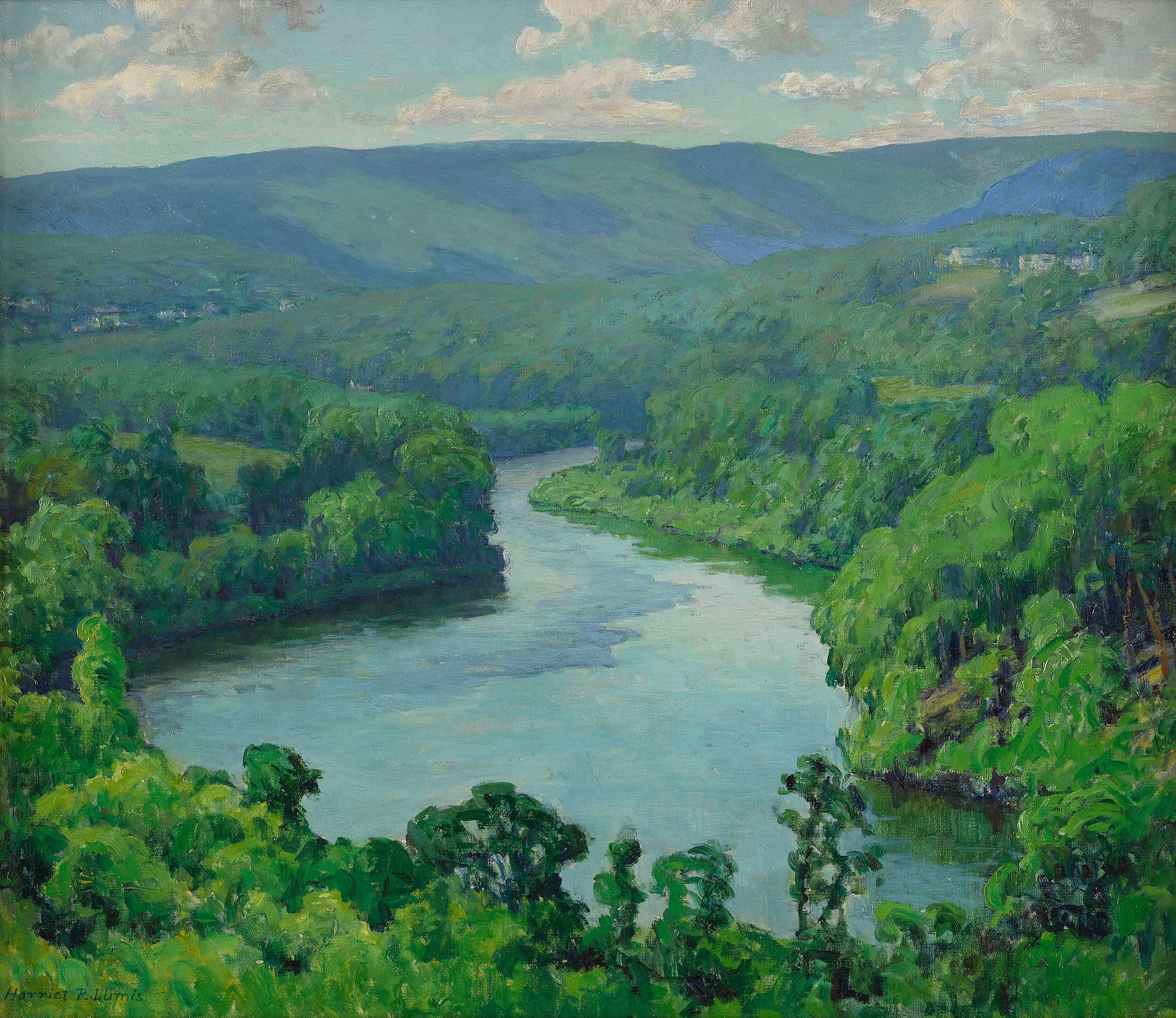 Harriet Randall Lumis - The River, Springfield, Massachusetts