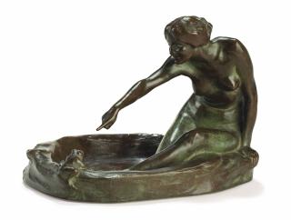 Harriet Whitney Frishmuth - \'Girl with Frog\'