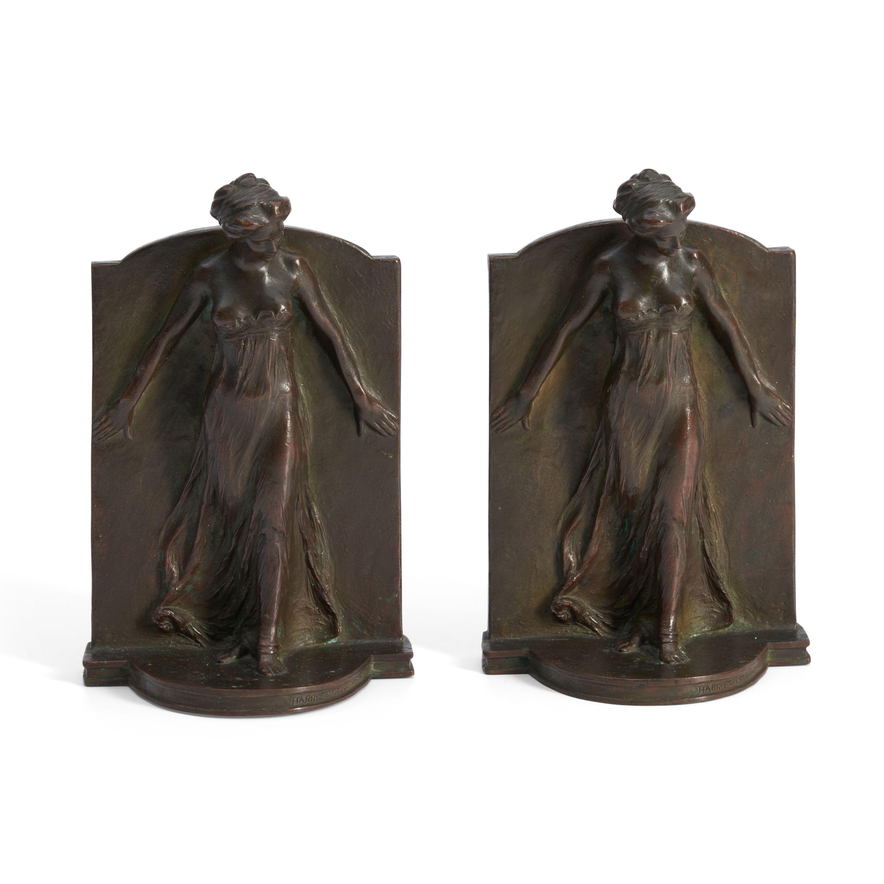 Harriet Whitney Frishmuth - Greek Dancers/A Pair of Bookends