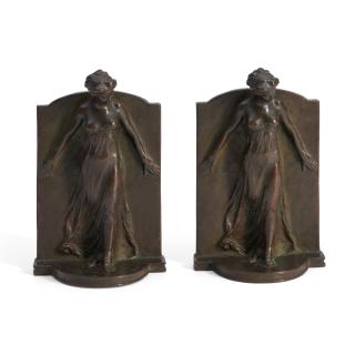 Harriet Whitney Frishmuth - Greek Dancers/A Pair of Bookends