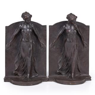 Harriet Whitney Frishmuth - Greek Dancers/A Pair of Bookends
