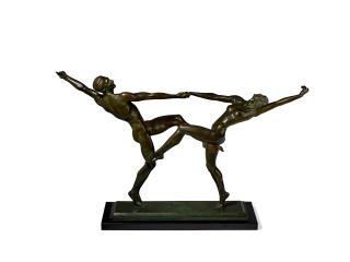 Harriet Whitney Frishmuth - The Dancers (Pas de deux, Tarantella)
