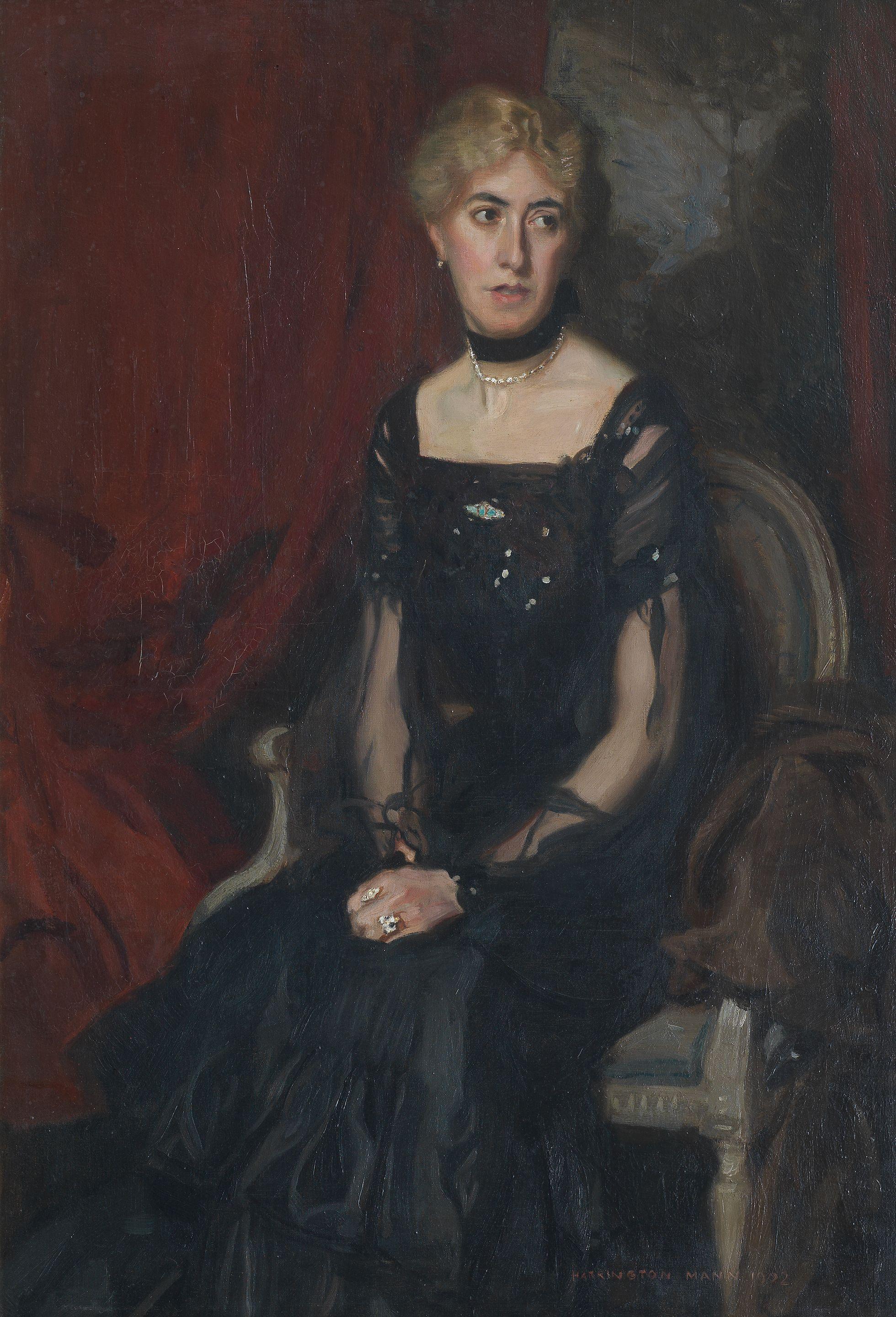Harrington Mann - Portrait of an Elegant Lady