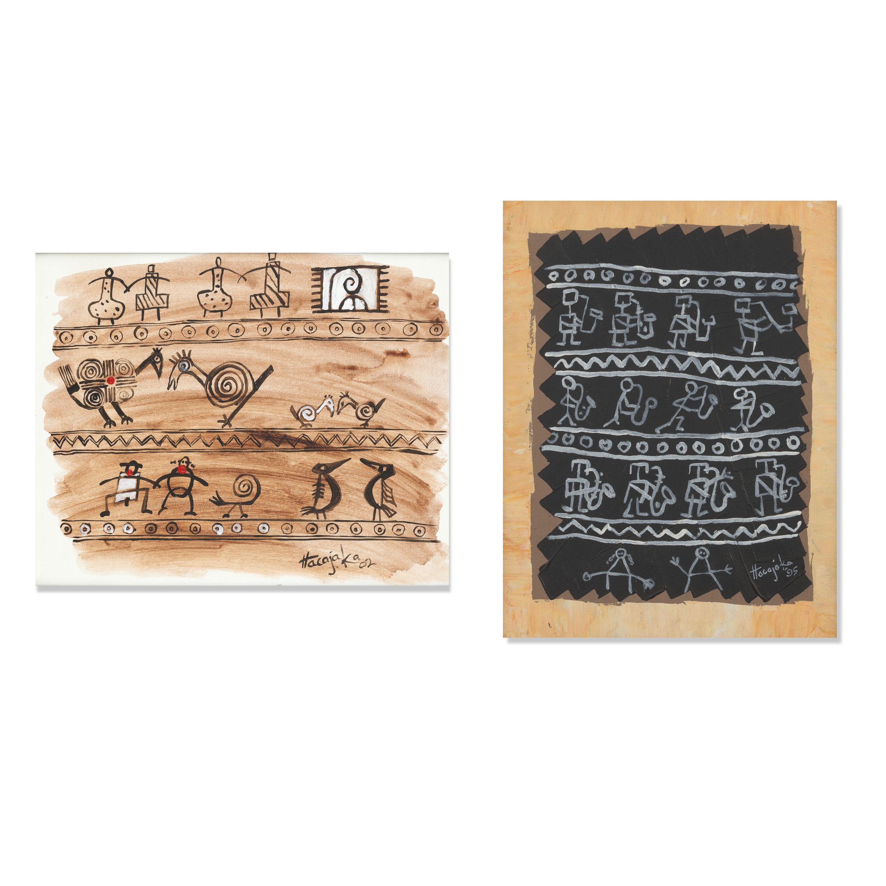 Harry Agyeman - Two Paintings