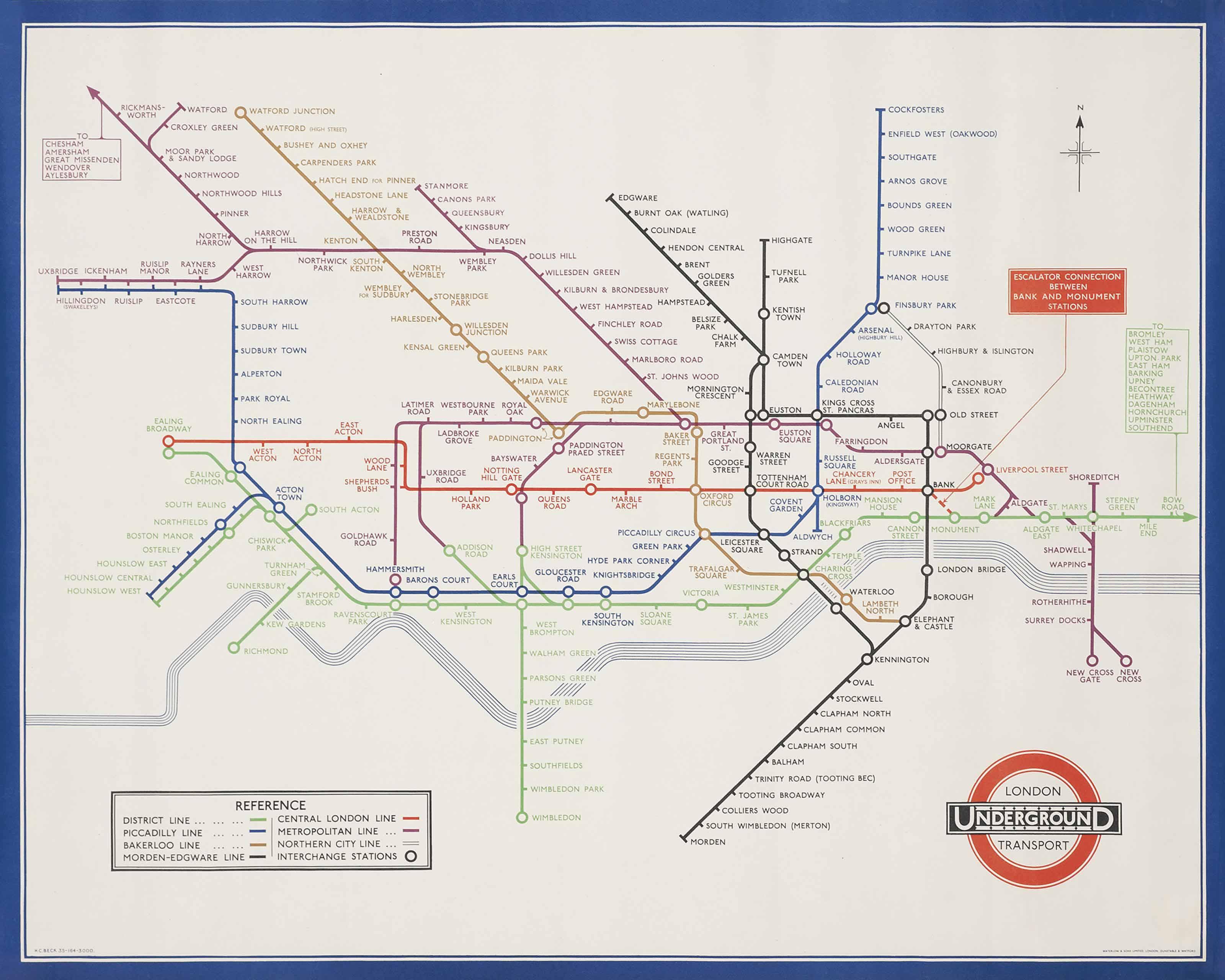 Harry Beck - London Underground Map