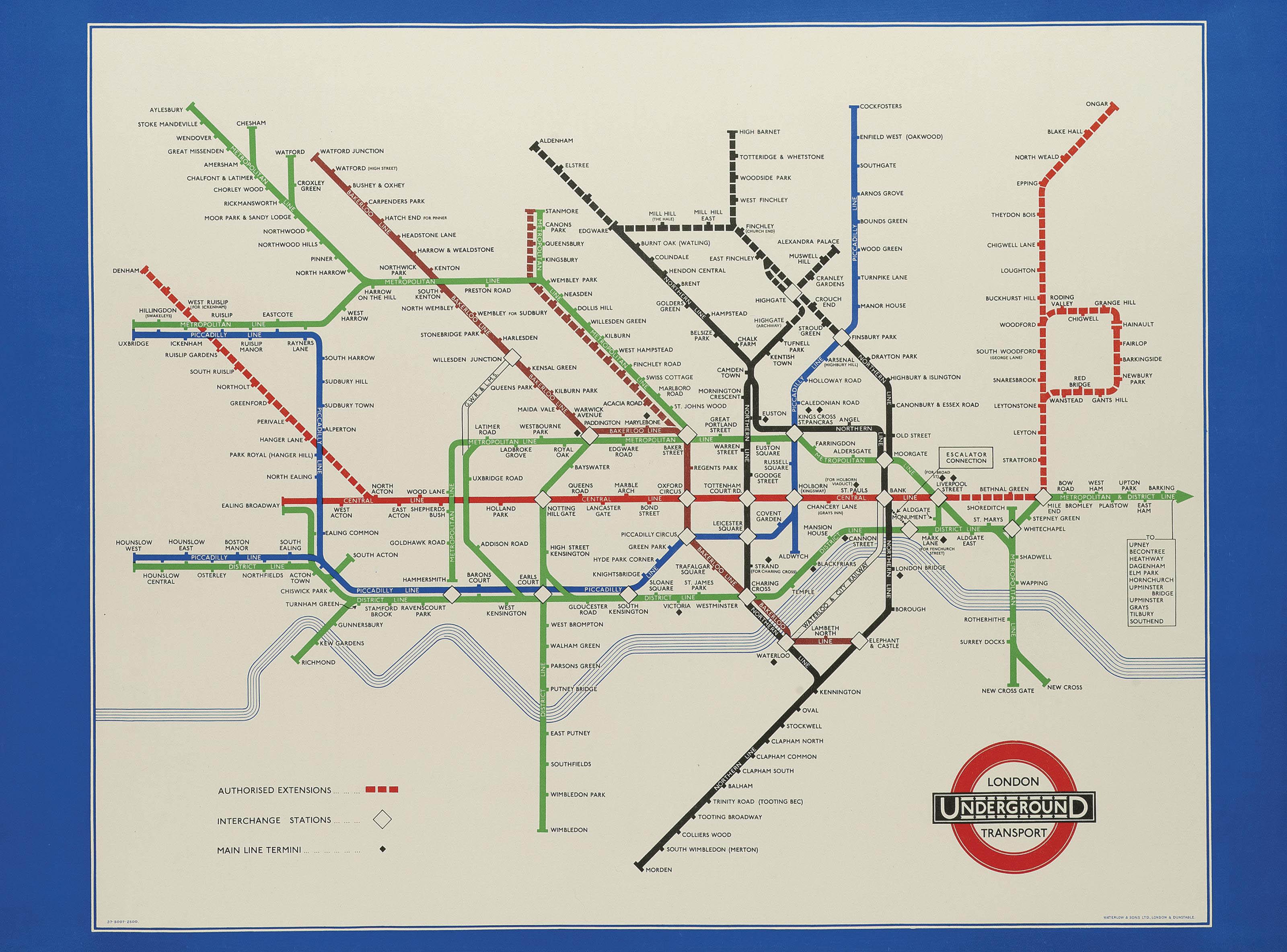 Harry Beck - Underground Map