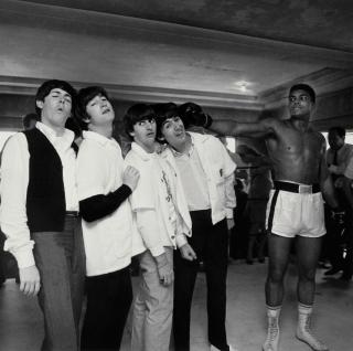Harry Benson - The Beatles And Cassius Clay