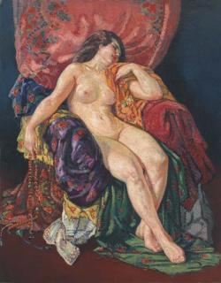 Harry Bloomfield - A Seated Nude