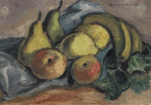 Harry Bloomfield - Still life with apples and pears