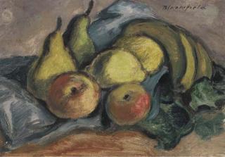 Harry Bloomfield - Still life with apples and pears