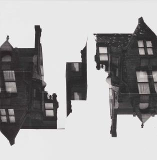 Harry Callahan - Lasalle Street, Chicago, 1953