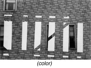 Harry Callahan - Untitled (Reflections on a façade)