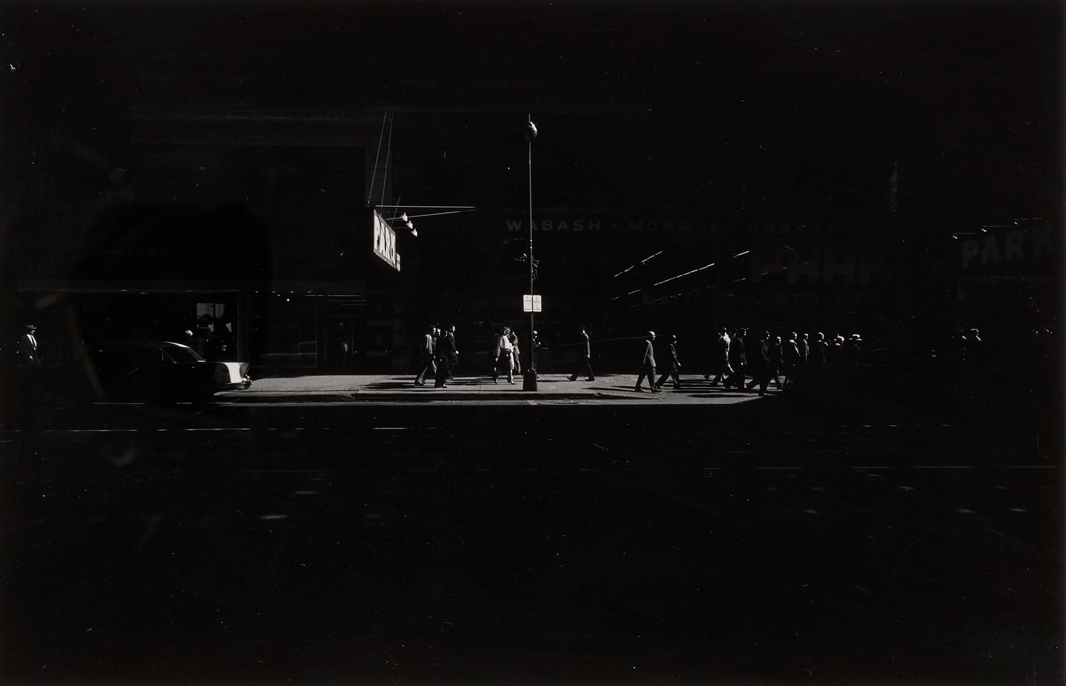 Harry Callahan - Wabash Avenue, Chicago