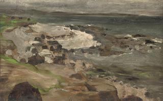 Harry Clarke, R.H.A. - Aran Landscape