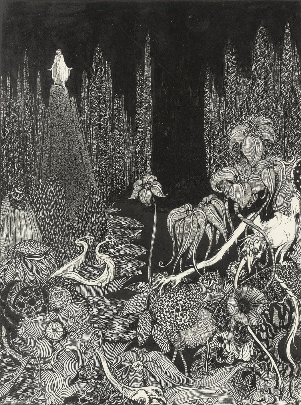 Harry Clarke, R.H.A. - Silence