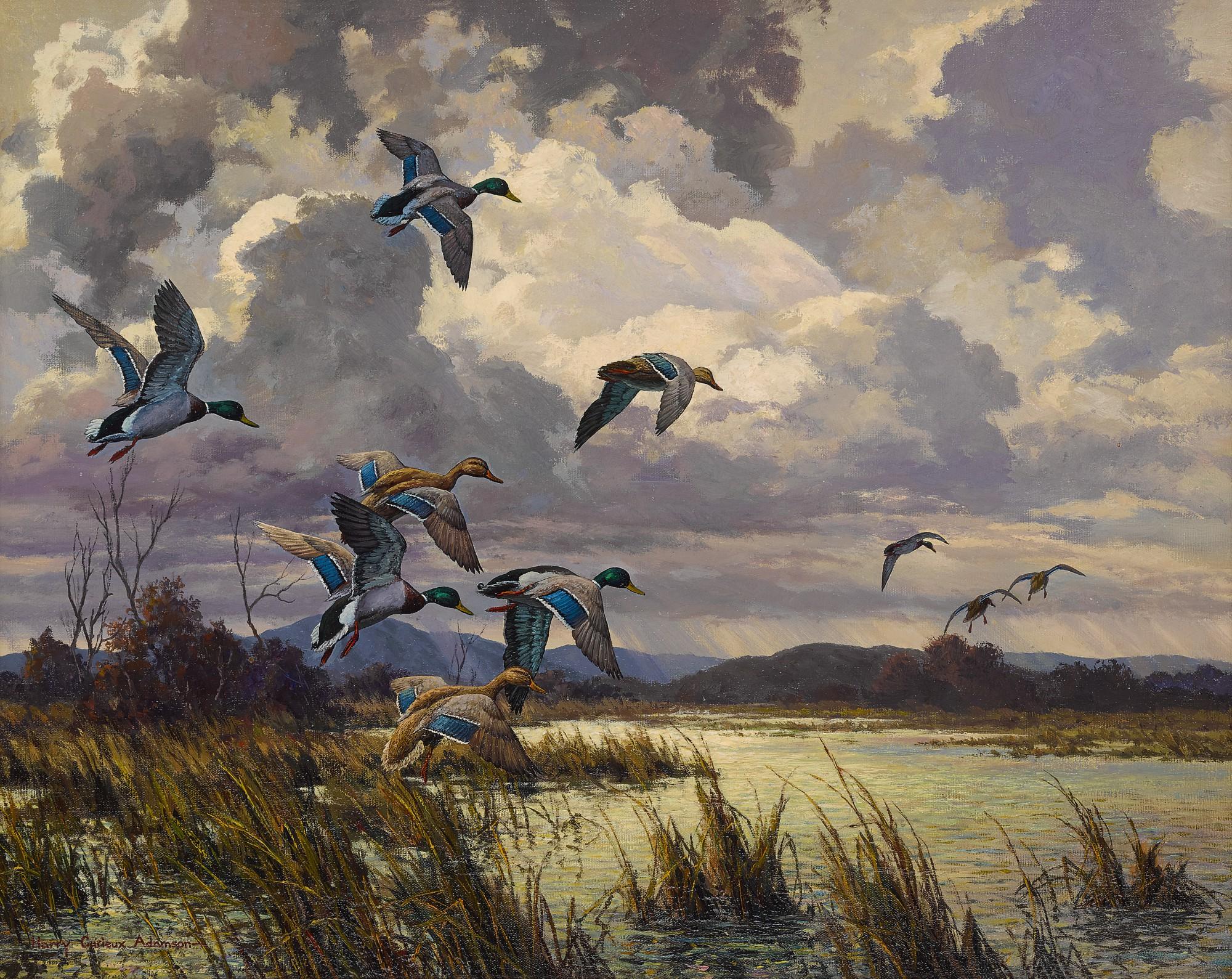 Harry Curieux Adamson - Morning Flight
