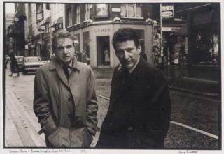Harry Diamond - Francis Bacon & Lucian Freud in Dean Street Soho 1974