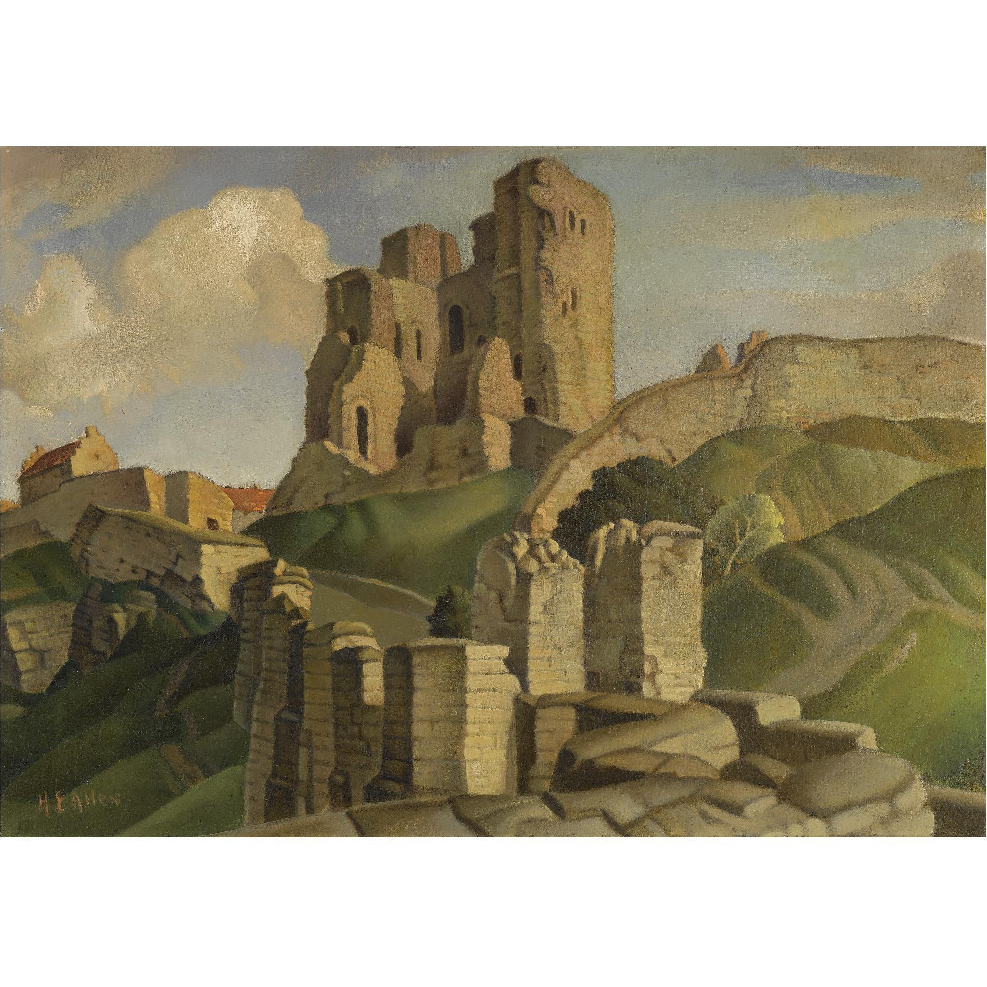 Harry Epworth Allen - Scarborough Castle