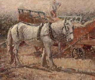 Harry Fidler, R.O.I., R.B.A. - The Elevator