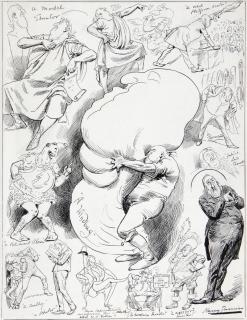 Harry Furniss - ‘All-Round Politicians – Sir William Verity Harcourt’