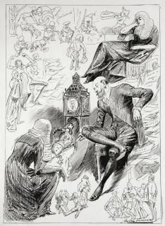 Harry Furniss - “Waking Up” For The Opening Of The Session