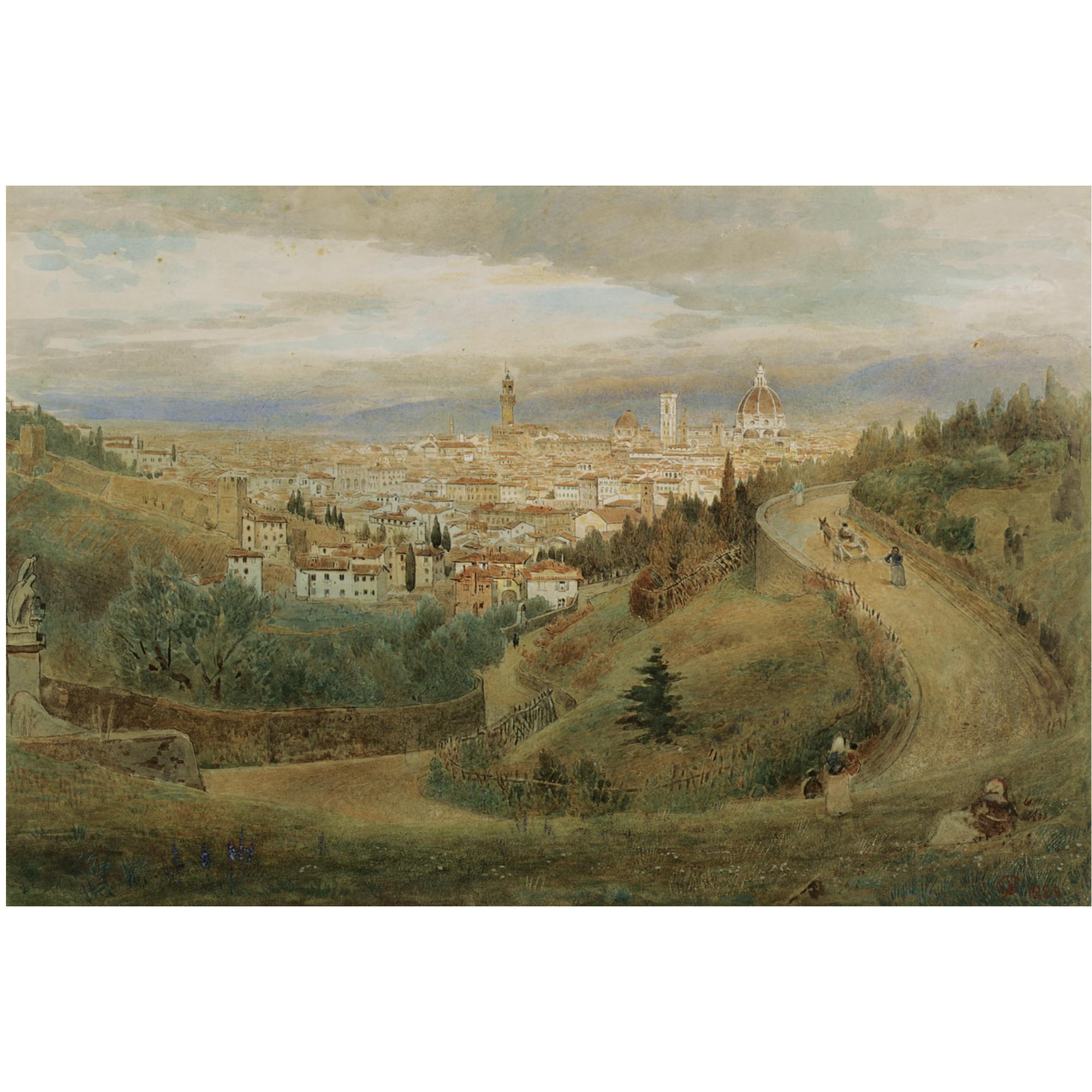 Harry Goodwin - British A View Of Florence
