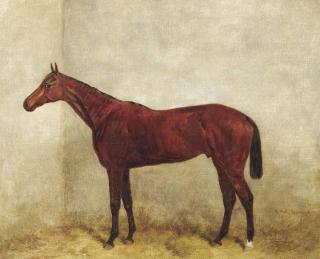Harry Hall - Jongleur in a stable, Newmarket