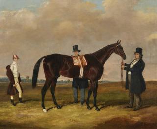 Harry Hall - Lord Howth, With His Racehorse \