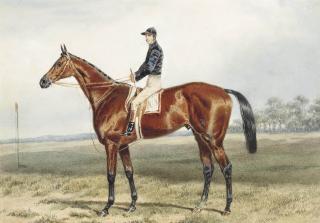 Harry Hall - Mr John Bowes\' bay colt West Australian winner of the Epsom Derby 1853