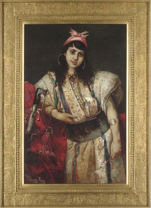Harry Humphrey Moore - An Oriental Beauty