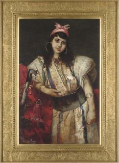 Harry Humphrey Moore - An Oriental Beauty