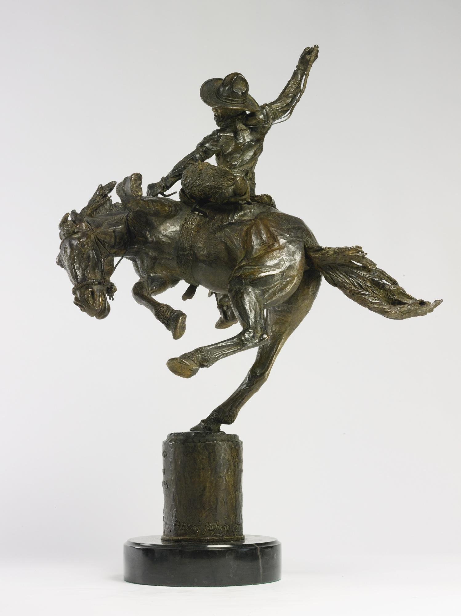 Harry Jackson - Clayton Danks On Old Steamboat:  Two Champs