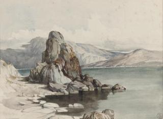 Harry John Johnson, R.I. - On the road to Bonja, Gulf of Smyrna