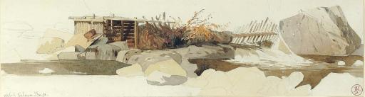 Harry John Johnson - A salmon trap, Wales