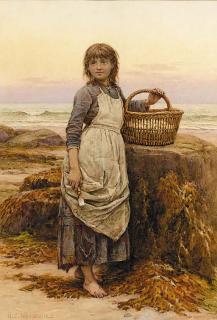 Harry John Johnstone - Gathering clams