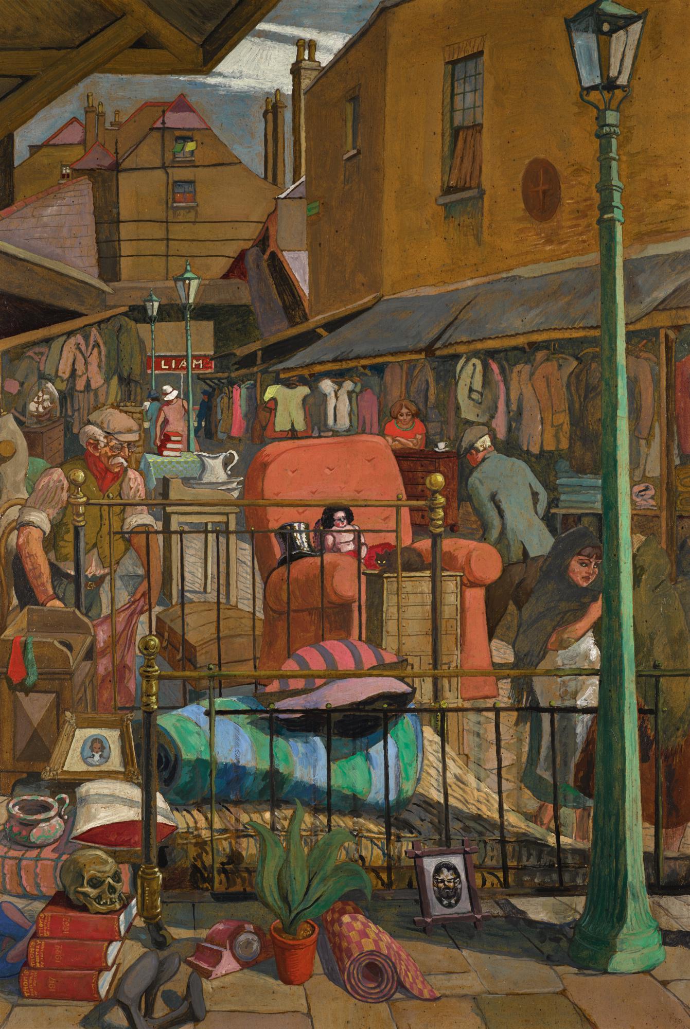 Harry Kernoff, R.H.A. - Anglesea Market