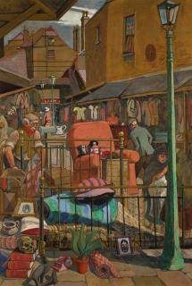 Harry Kernoff, R.H.A. - Anglesea Market