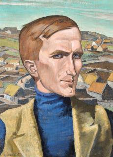 Harry Kernoff, R.H.A. - Portrait Of Liam O’Flaherty