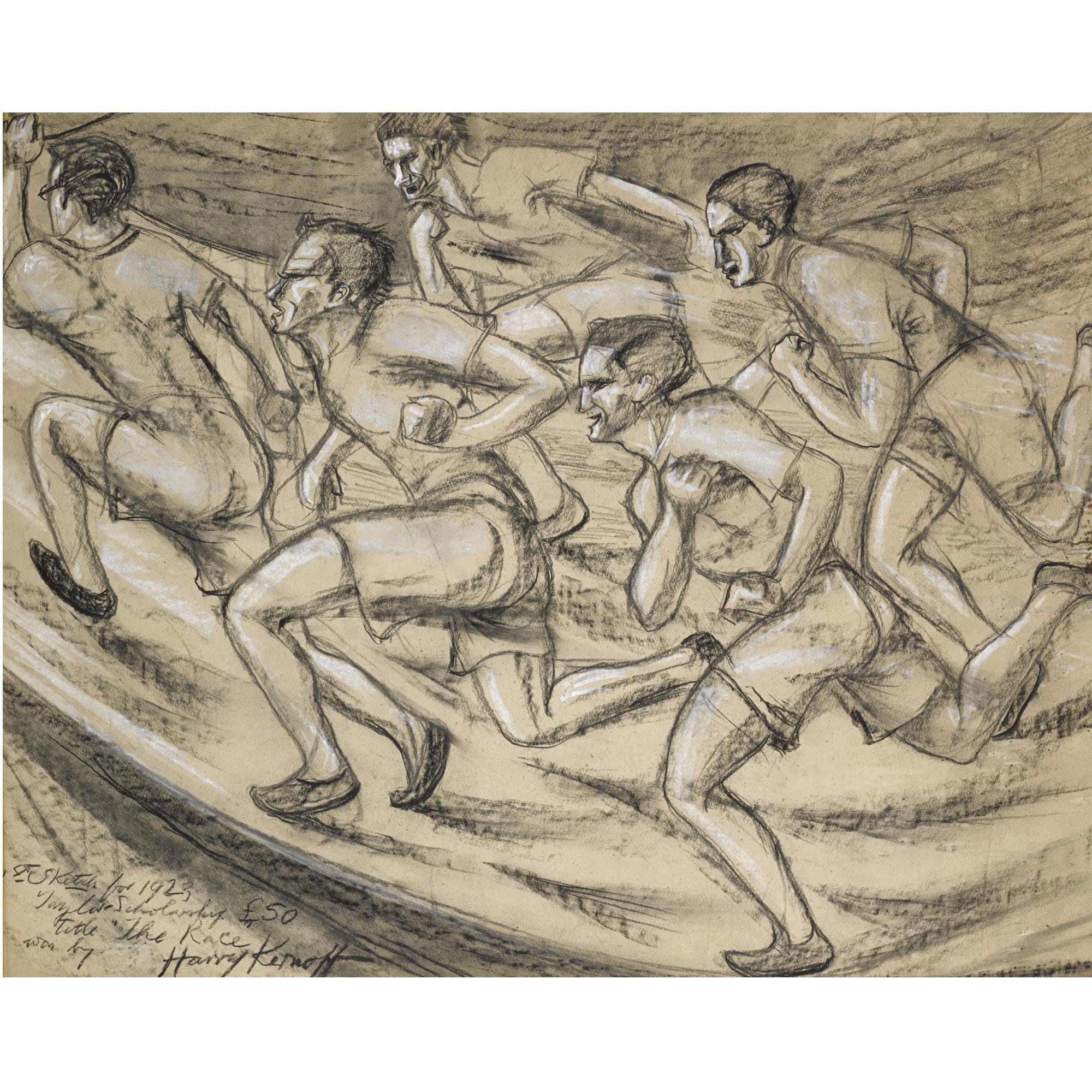 Harry Kernoff, R.H.A. - The Race