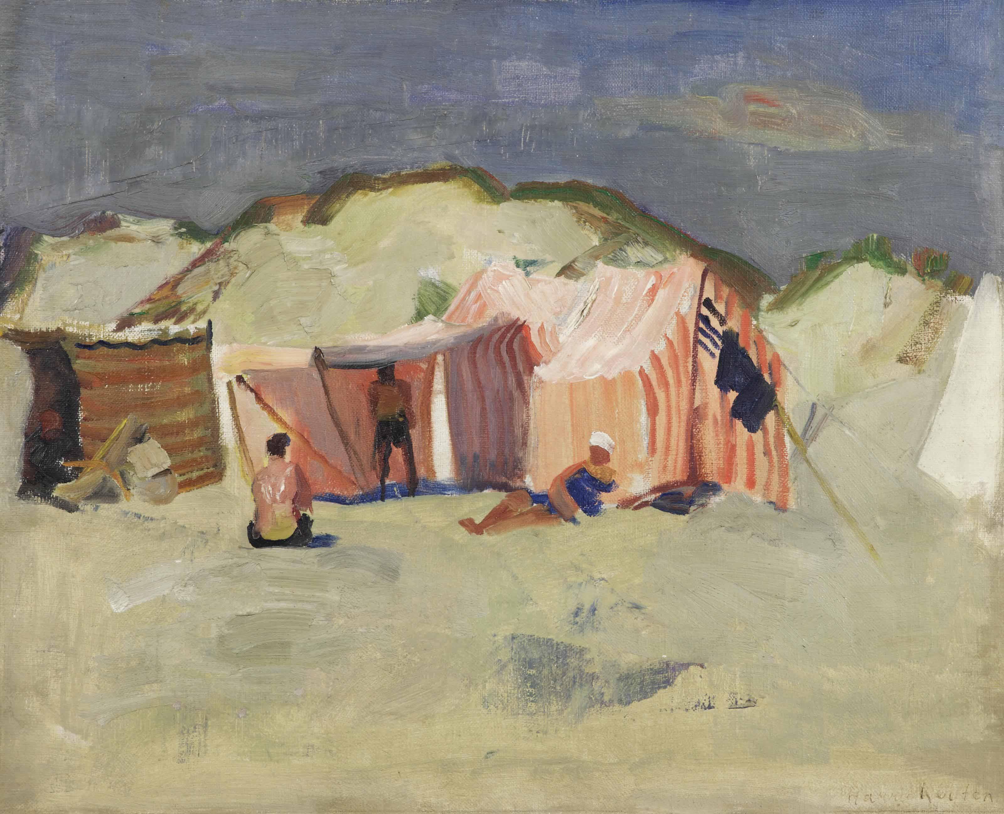 Harry Kuijten - A Beach Scene