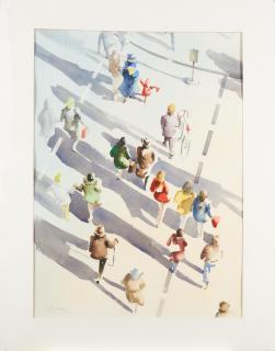 Harry L. Senger - Commuters from Above