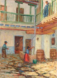 Harry Leslie Hoffman - Cervantes\' Inn, Seville