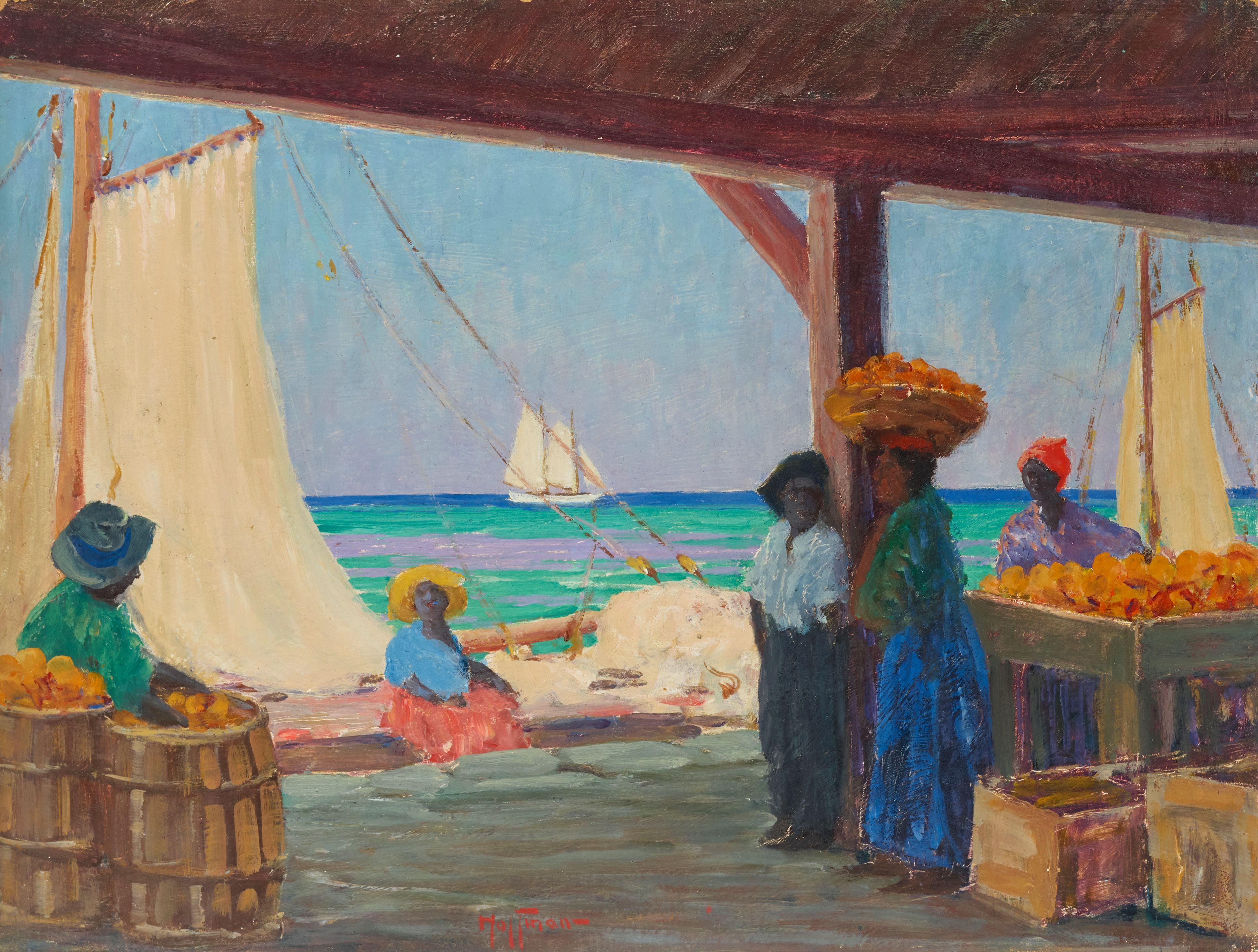 Harry Leslie Hoffman - Nassau Market