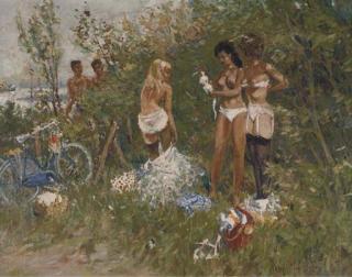 Harry Maas - Going for a swim