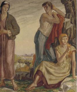 Harry Morley, A.R.A., V.P.R.W.S. - Rural Idyll